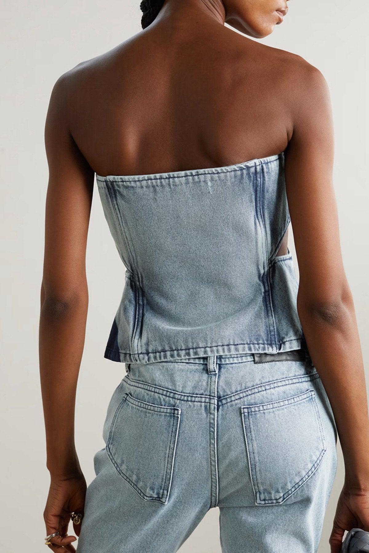Denim set up