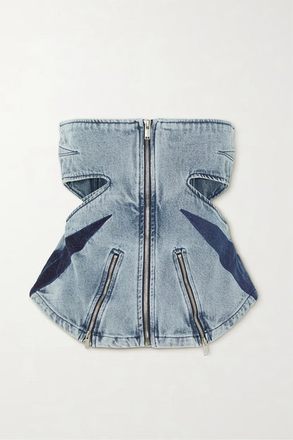 Denim set up
