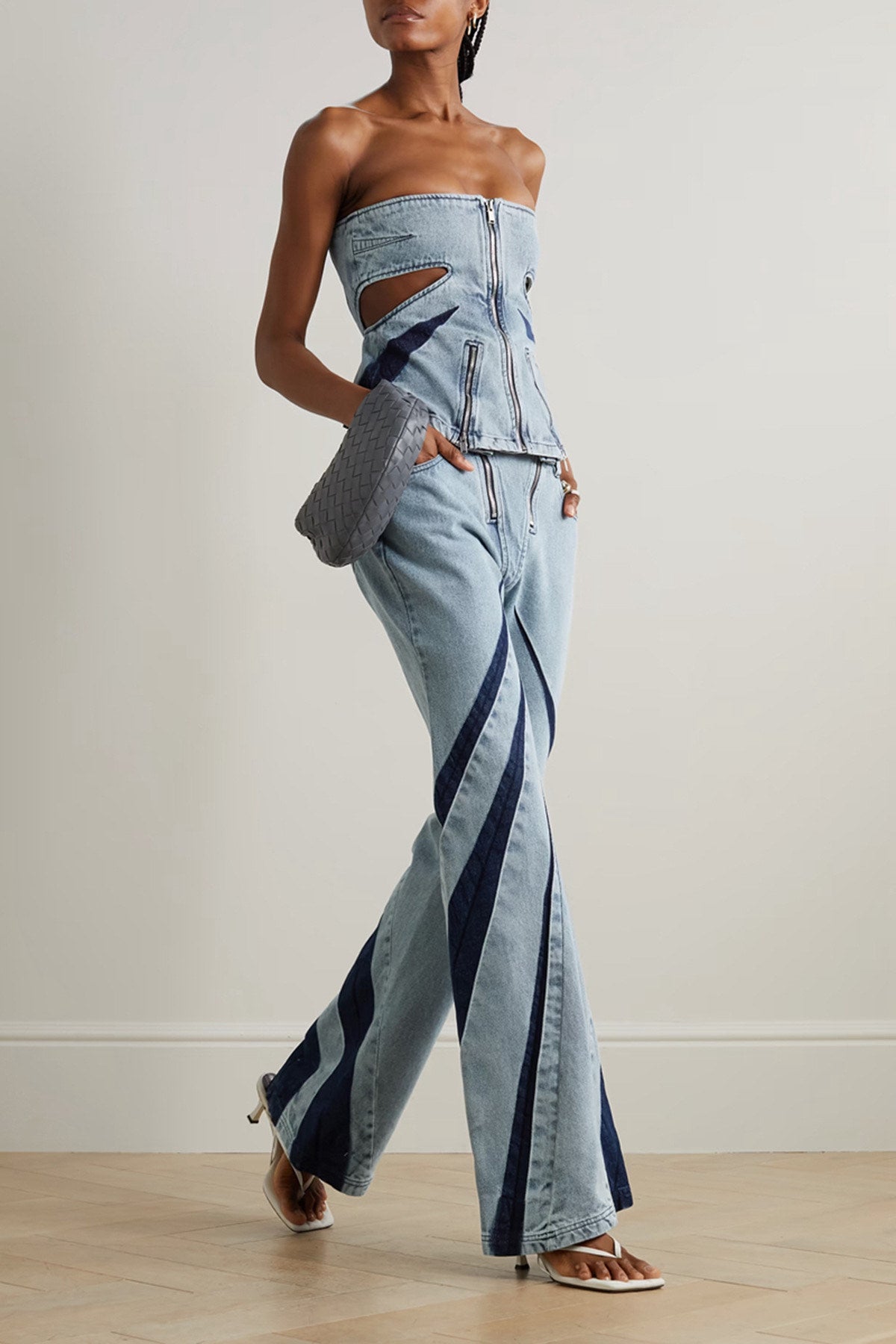 Denim set up
