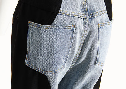 Wave cut denim